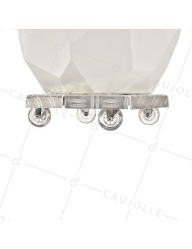 PORTA MACETAS A Rotantes PARA MACETAS DIÁMETRO 30 CM MÁX CARGA 120 KG - CRYSTAL OCTO 30