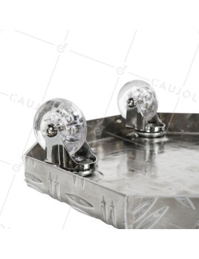 PORTA MACETAS A Rotantes PARA MACETAS DIÁMETRO 30 CM MÁX CARGA 120 KG - CRYSTAL OCTO 30