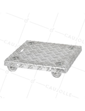 PORTA MACETAS A Rotantes PARA MACETAS DE 30 CM MÁX CARGA 90 KG - CRYSTAL SQUARE 30 • Caujolle