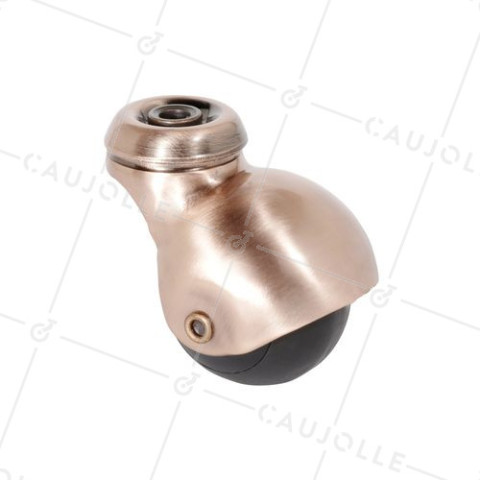 Rotante DE MOBILIARIO BOLA GIRATORIA A Orificio de fijación DE GOMA DIÁMETRO 50 MM CARGA 30 KG - COPPERBALL 50O • Caujolle