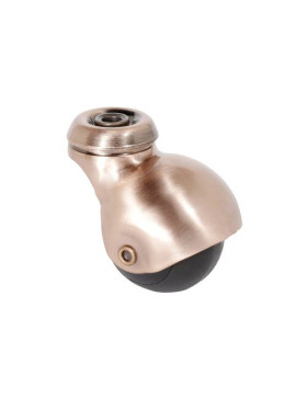 Rotante DE MOBILIARIO BOLA GIRATORIA A Orificio de fijación DE GOMA DIÁMETRO 50 MM CARGA 30 KG - COPPERBALL 50O