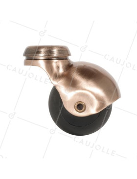 Rotante DE MOBILIARIO BOLA GIRATORIA A Orificio de fijación DE GOMA DIÁMETRO 50 MM CARGA 30 KG - COPPERBALL 50O