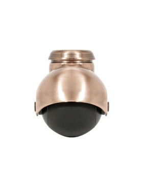 Rotante DE MOBILIARIO BOLA GIRATORIA A Orificio de fijación DE GOMA DIÁMETRO 50 MM CARGA 30 KG - COPPERBALL 50O