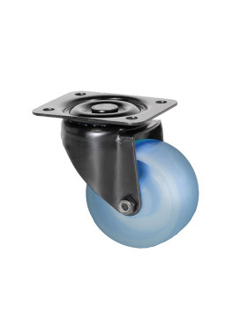Rotante PHOSFORESCENTE AZUL A Placa PIVOTANTE DIÁMETRO 65MM CARGA 60KG - FOSFO 65