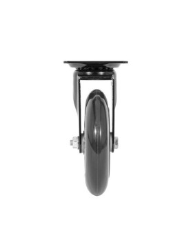 Rotante TRANSPARENTE NEGRA A Placa Cojinete A BOLAS DIÁMETRO 100 MM CARGA 40 KG - BLACKROL 100P