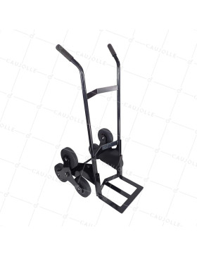 CARRETILLA XXL SUBEESCALERAS «LA INDESTRUCTIBLE» PARA FONTANEROS CARGA 250 KG • Caujolle