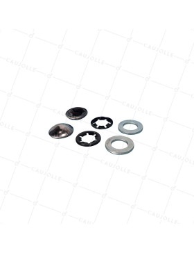 KIT FIJACIÓN Ruedas EJE 16 MM • Caujolle