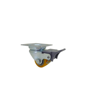 Rotante MINI EXTRA BAJA CON FRENOS FUERTE CARGA DIÁMETRO 35 MM ALTURA 53 MM CARGA 100 KG - EXTRA SURB 35 PAF