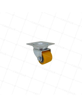 Rotante MINI EXTRA-BAJA FUERTE CARGA DIÁMETRO 35 MM ALTURA 53 MM CARGA 100 KG - EXTRA SURB 35 P • Caujolle