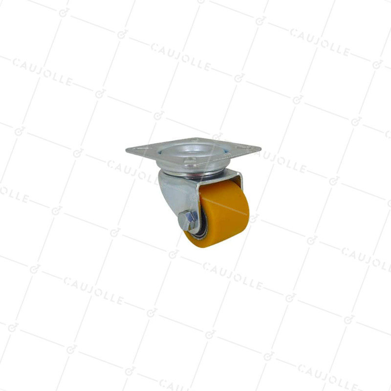 Rotante MINI EXTRA-BAJA FUERTE CARGA DIÁMETRO 35 MM ALTURA 53 MM CARGA 100 KG - EXTRA SURB 35 P