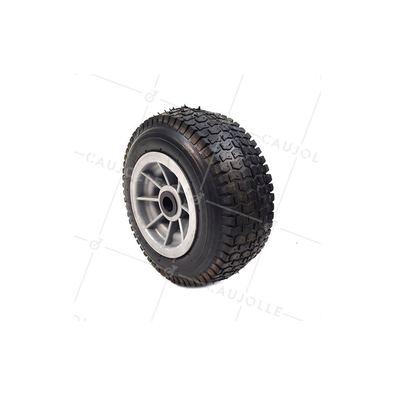 Rueda INFLADA CON CLAVOS DIÁMETRO 310 MM CARGA 200KG EJE 20 MM - Rueda DUMPER 13x5.00-6 R20/90