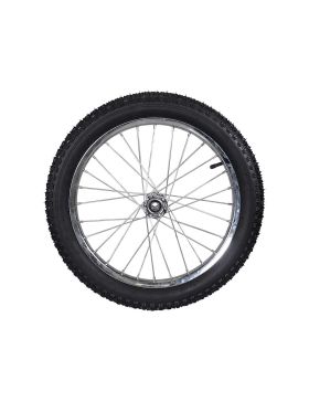 RUEDA INFLADA 20 PULGADAS PARA REMOLQUES DIÁMETRO 540 MM CARGA 40 KG -RADIO METÁLICO