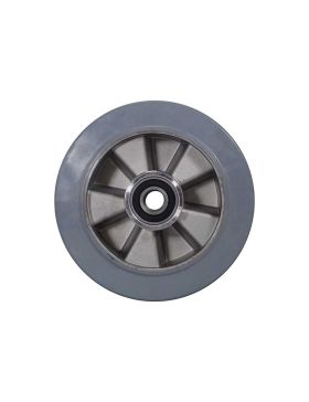 Rueda NO TACHANTE A ABSORCIÓN DE CHOQUE DIÁMETRO 200 MM CARGA 450KG EJE 20 MM BOLAS - S2014 200 CAOU GRIS B20