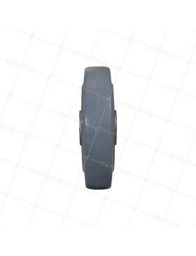 Rueda NO TACHANTE A ABSORCIÓN DE CHOQUE DIÁMETRO 200 MM CARGA 450KG EJE 20 MM BOLAS - S2014 200 CAOU GRIS B20