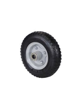 RUEDA DE COMPRESOR DIÁMETRO 210 MM CARGA 100 KG EJE DE 16 MM- 2.50x4 INFLADA A16