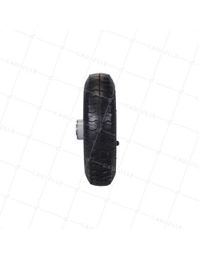 RUEDA DE COMPRESOR DIÁMETRO 210 MM CARGA 100 KG EJE DE 16 MM- 2.50x4 INFLADA A16