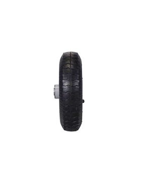 RUEDA DE COMPRESOR DIÁMETRO 210 MM CARGA 100 KG EJE DE 16 MM- 2.50x4 INFLADA A16