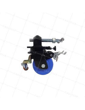 Rotante DE CONTENEDOR DE NYLON AZUL DOBLE 152 MM CARGA 5000 KG