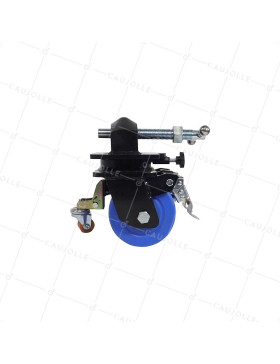 Rotante DE CONTENEDOR DE NYLON AZUL DOBLE 152 MM CARGA 5000 KG