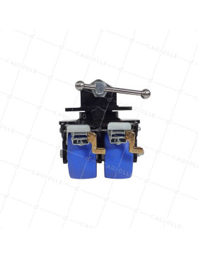 Rotante DE CONTENEDOR DE NYLON AZUL DOBLE 152 MM CARGA 5000 KG