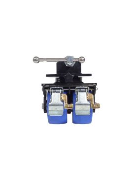 Rotante DE CONTENEDOR DE NYLON AZUL DOBLE 152 MM CARGA 5000 KG