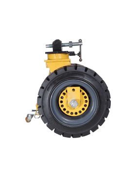 Rotante DE CONTENEDOR DE CAUCHO DOBLE Rueda DIÁMETRO 413 MM 2000 KG