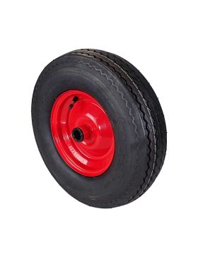 RUEDA DE MÁQUINA AGRÍCOLA REFORZADA, 6 PLIEGUES, DIÁMETRO DE 400 MM, CARGA DE 330 KG, EJE DE 25 MM RODILLOS - S2600R25 6PR