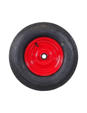 RUEDA DE MÁQUINA AGRÍCOLA REFORZADA, 6 PLIEGUES, DIÁMETRO DE 400 MM, CARGA DE 330 KG, EJE DE 25 MM RODILLOS - S2600R25 6PR