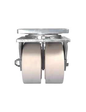 Rotante PIVOTANTE A FRENO EN NYLON DIÁMETRO 250 MM CARGA 7500 KG - STEC NYLON DOBLE 250 PAF