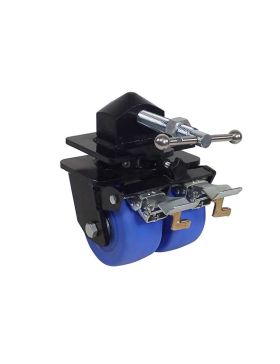 Rotante DE CONTENEDOR DE NYLON AZUL DOBLE 152 MM CARGA 5000 KG