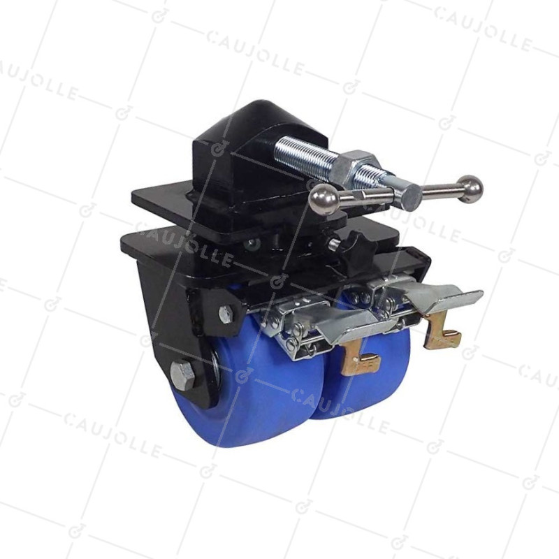 Rotante DE CONTENEDOR DE NYLON AZUL DOBLE 152 MM CARGA 5000 KG