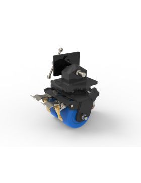Rotante DE CONTENEDOR DE NYLON AZUL DOBLE 152 MM CARGA 5000 KG
