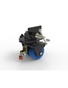 Rotante DE CONTENEDOR DE NYLON AZUL DOBLE 152 MM CARGA 5000 KG