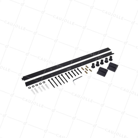 KIT DE RAIL PARA PUERTA CORREDIZA SUSPENDIDA 2M • Caujolle