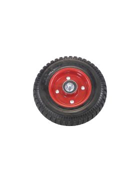 Ruedas DE BARRERA FIJA MONO RUEDA DIÁMETRO 200 MM CARGA 150 KG PARA TUBOS DE 40 A 50 MM