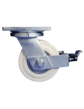 ROTANTE GIRATORIA CON FRENOS DE NAILON DIÁMETRO 250 MM CARGA 7500 KG - STEC NYLON 250P CON FRENOS