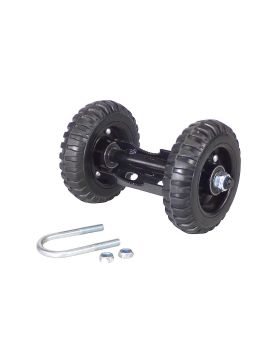 Ruedas DE BARRERA FIJA DIÁMETRO 160 MM CARGA 150 KG TUBO 35 A 48 MM