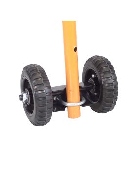 Ruedas DE BARRERA FIJA DIÁMETRO 160 MM CARGA 150 KG TUBO 35 A 48 MM