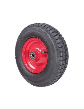 RUEDA DE MÁQUINA AGRÍCOLA REFORZADA, 4 PLIEGUES, DIÁMETRO DE 400 MM, CARGA DE 260 KG, EJE DE 25 MM - S2600B25 4PR