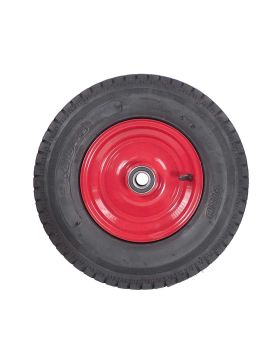 RUEDA DE MÁQUINA AGRÍCOLA REFORZADA, 4 PLIEGUES, DIÁMETRO DE 400 MM, CARGA DE 260 KG, EJE DE 25 MM - S2600B25 4PR