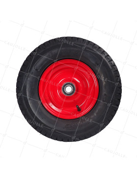 RUEDA DE MÁQUINA AGRÍCOLA REFORZADA, 6 PLIEGUES, DIÁMETRO DE 400 MM, CARGA DE 330 KG, EJE DE 25 MM DE BOLAS - S2600B25 6PR