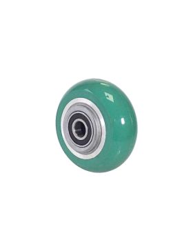 RUEDA INDUSTRIAL DE ELASTANO LIGERO, DIÁMETRO DE 125 MM, CARGA DE 400 KG Y EJE DE 20 MM - S2016 125