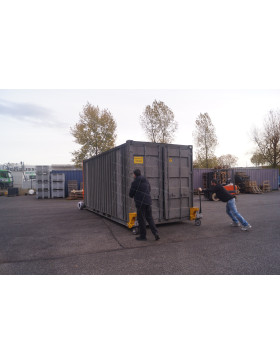 TRANSPALETA PARA CONTENEDOR CON FIJACIÓN LATERAL - LOTE DERECHA IZQUIERDA