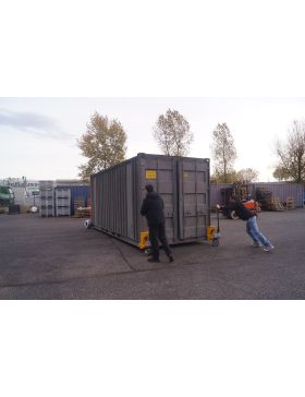 TRANSPALETA PARA CONTENEDOR CON FIJACIÓN LATERAL - LOTE DERECHA IZQUIERDA