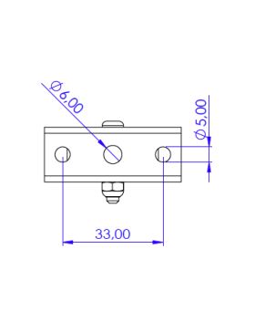 RUEDA DE GUIADO LINEAL INSENSIBLE A LA CORROSIÓN DIÁMETRO 30 MM CARGA 100 KG - S86 30 INOX 304