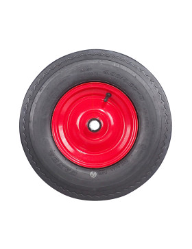 RUEDA DE MÁQUINA AGRÍCOLA, 4 PLIEGUES, DIÁMETRO DE 400 MM, CARGA DE 260 KG, EJE DE 25 MM RODILLOS - S2600R25 4PR