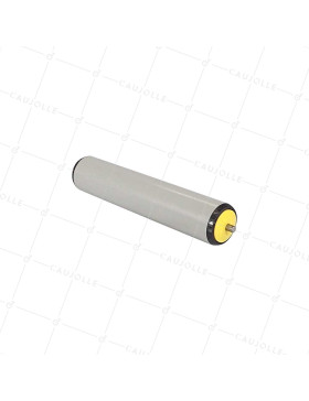 RULO DE MANIPULACIÓN PVC DIÁMETRO 50 MM LONGITUD 200 MM CARGA 40KG EJE 8MM • Caujolle