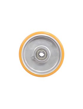 Rueda POLIURETANO INDUSTRIAL DIÁMETRO 125 MM CARGA 300 KG Cojinete DE BOLAS DE 15 MM - S2013 125/38 RB15 LM41