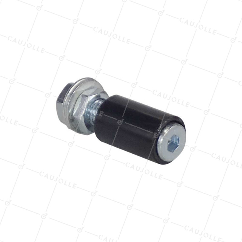Rodillo de guía DE GUIADO ANTI RAYONES EN POLIURETANO DIÁMETRO 26 MM LONGITUD 40 MM PARA PUERTA CORREDIZA