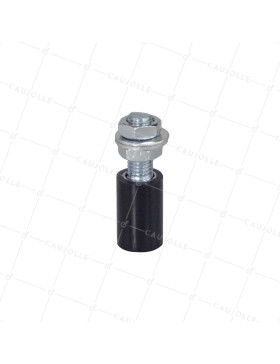 Rodillo de guía DE GUIADO ANTI RAYONES EN POLIURETANO DIÁMETRO 26 MM LONGITUD 40 MM PARA PUERTA CORREDIZA